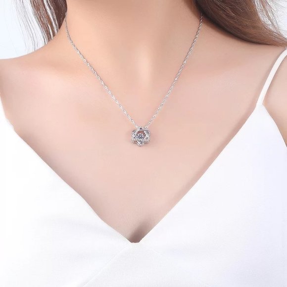 Certified 1/2ct. t.w. Diamond Dancing Necklace - Picture 7 of 16